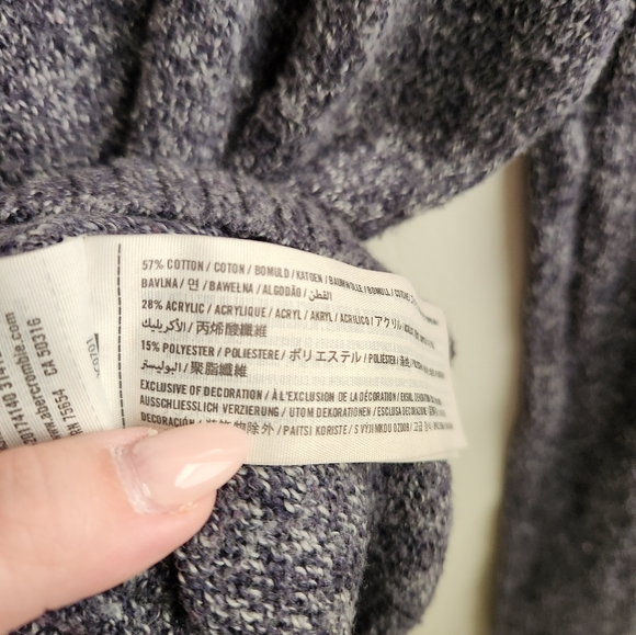 Hollister- Charcoal Sweater - Picture 5 of 5